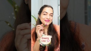 'New Daughter Earth Phytonutrient Lipsticks | Bare Face Swatches | Vegan Makeup in India #shorts'