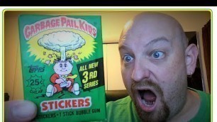 'Eating 30 Year Old GUM from 1986 Garbage Pail Kids'