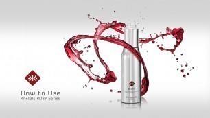 'Kristals Cosmetics - How To Use: Ruby Series'
