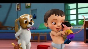 'Chinna Papa - Chitti Song | Telugu Rhymes for Children | Infobells'