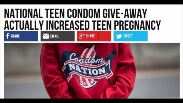 'Free Condoms Ended Up Leading to More Kids Having Sex (Limbaugh)'