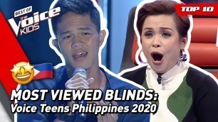 'TOP 10 | MOST VIEWED Blind Auditions of 2020: Philippines 