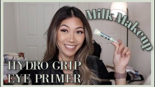 '**NEW** MILK MAKEUP HYDRO GRIP EYE PRIMER REVIEW + WEAR TEST | Nadia Ngo'