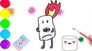 'Drawing for kids - How To Draw Flamemallow From YouTube Kids App'