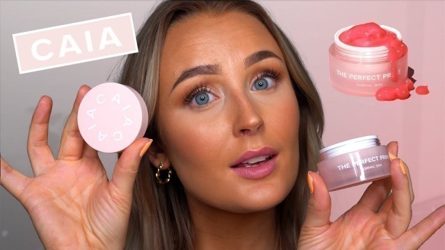 'TESTAR CAIA COSMETICS PRIMER FÖR NORMAL HY'