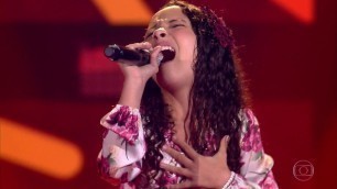 'Luiza Barbosa - Sangrando no The Voice Kids Brasil HD 27 01 2019'