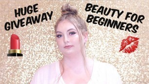'Holy Grail Makeup Starter Kit & Tutorial! HUGE GIVEAWAY!!'