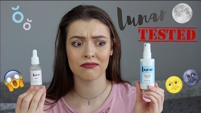 'LUNAR GLOW Primer and Setting Spray TESTED!!! | Makeup With Meg'