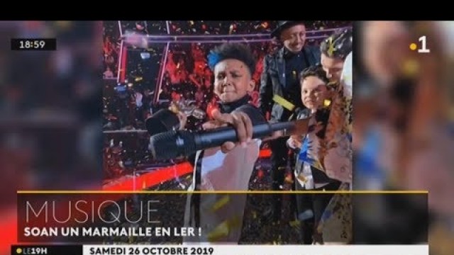'Victoire de Soan à The voice kids 2019'