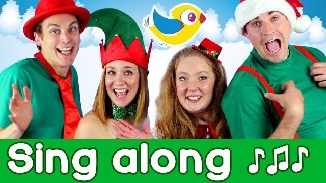'Sing along Jingle Bells, with lyrics! Kids Christmas songs'