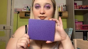 'Crash test de la palette Wildflower de chez Lethal Cosmetics'
