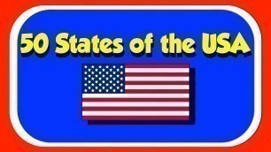 '50 States Song- A Fun Sing Along with the Kids Picture Show!'