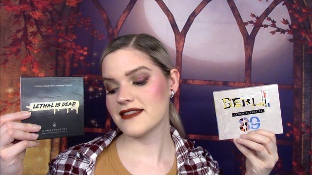 'Fiery Tribal Antique Earring Inspired Looks #3 |Lethal Cosmetics Berlin 89 /Lethal is Dead Palettes!'
