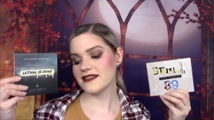 'Fiery Tribal Antique Earring Inspired Looks #3 |Lethal Cosmetics Berlin 89 /Lethal is Dead Palettes!'