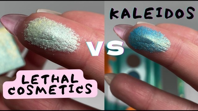 'Qual a melhor sombra gringa? Lethal Cosmetics x Kaleidos!'