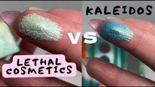 'Qual a melhor sombra gringa? Lethal Cosmetics x Kaleidos!'