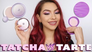 'Tarte Double Duty Shape Tape Pore & Prime Balm Review | Tatcha Silk Canvas Dupe!?'