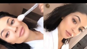 'Kylie Jenner | Today\'s Makeup Using KKW Beauty Mrs. West Collection | Blush and Highlighter'