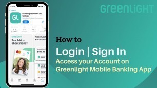 'How to Login Greenlight Account | Sign In GreenLight'