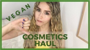 'VEGAN COSMETICS HAUL| Recomendaciones + los peores| Sagri Dominguez'