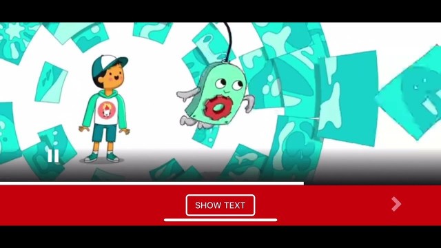 'Get a parent to unlock the app YouTube kids'