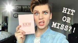'KKW x KYLIE COSMETICS REVIEW & SWATCHES'