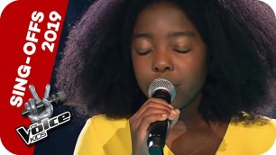 'Ray Charles - Georgia on my mind (Tapiwa) | Sing-Offs | The Voice Kids 2019 | SAT.1'
