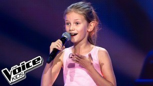 'Nina Kicińska - \"Naprawdę chcę\" - Przesłuchania w ciemno - The Voice Kids 2 Poland'