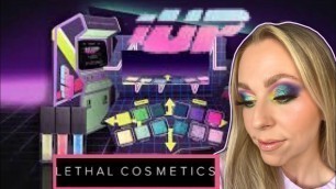 '1UP PALETTE || Lethal Cosmetics | Swatches & first impressions'
