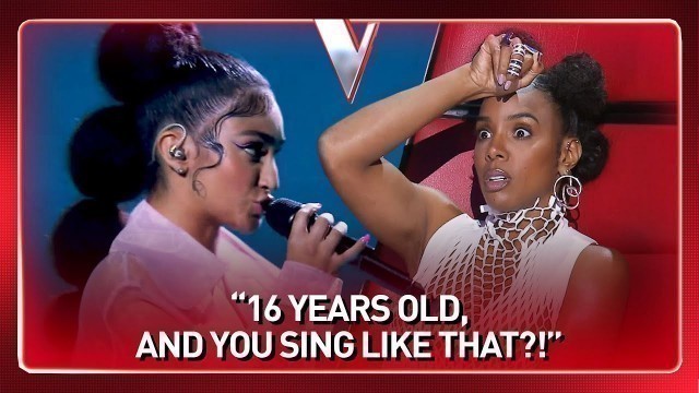 '16-Year-Old SHOCKS everyone with her UNIQUE sound in The Voice | #Journey 145'