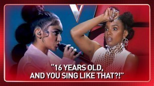 '16-Year-Old SHOCKS everyone with her UNIQUE sound in The Voice | #Journey 145'
