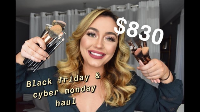 'Black Friday + Cyber Monday Haul | KKW, KYLIE COSMETICS, ABH'