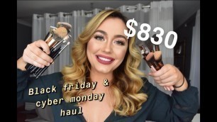 'Black Friday + Cyber Monday Haul | KKW, KYLIE COSMETICS, ABH'