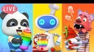 '[LIVE] Rainbow Juice Song | Colors Song | Nursery Rhymes & Kids Songs | BabyBus'