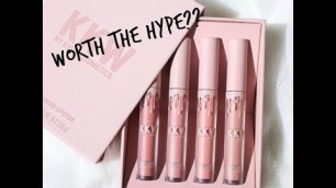 'KKW & KYLIE COSMETICS ll REVIEW'
