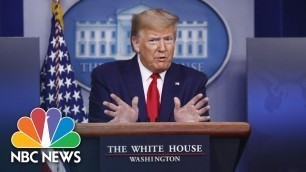 'Fact Checking Trump\'s Claim The U.S. Has Among Lowest Coronavirus Death Rates | NBC News NOW'