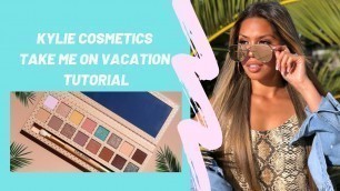 'MAKEUP | Kylie Cosmetics/KKW Beauty Gold Smokey Eye w/ Pop of Blue Tutorial'