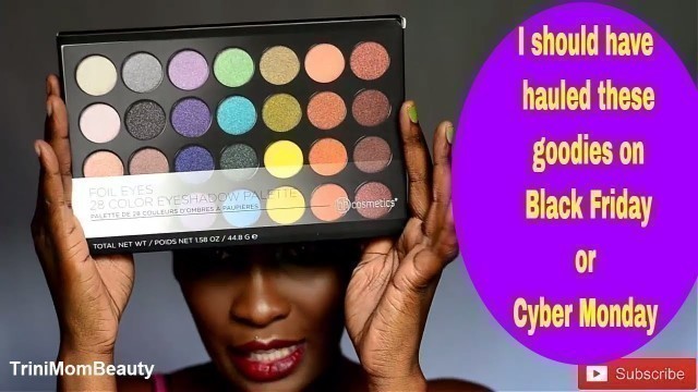 'BH Cosmetics haul sale on eyeshadow palettes'