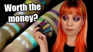 'MULTICHROME liquid shadows... are they all that? Lethal cosmetics glitch eyeshadows'
