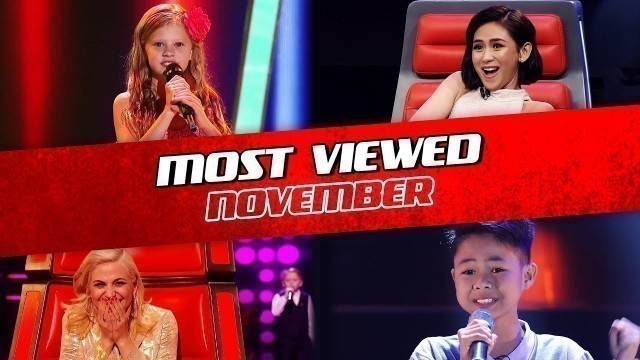 'TOP 10 | The Voice Kids: TRENDING IN NOVEMBER 2019'