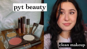 'pyt beauty review! ✨ // clean, vegan makeup'