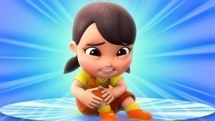 'Boo Boo Song - Sing Along | Baby Song and Nursery Rhymes | Kids Cartoon Videos | Fun Children Song'