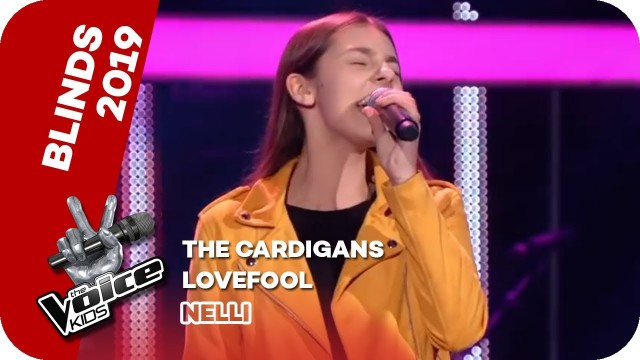 'The Cardigans - Lovefool (Nelli) | Blind Auditions | The Voice Kids 2019 | SAT.1'