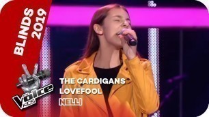 'The Cardigans - Lovefool (Nelli) | Blind Auditions | The Voice Kids 2019 | SAT.1'