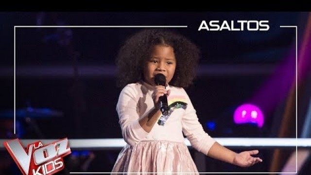 'Yolaini Viñas canta \'La gata bajo la lluvia\' | Asaltos | La Voz Kids Antena 3 2019'