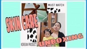 'SKINCARE UNBOXING | KOREAN BEAUTY PRODUCTS | MOMSHIE REN'