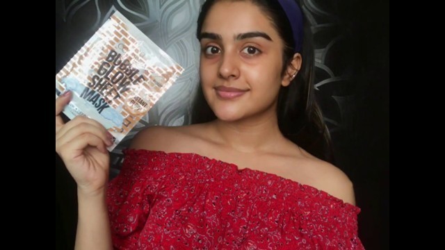 'Colorbar Bubble Glow Sheet Mask is the new rage | Skincare | Colorbar Cosmetics'