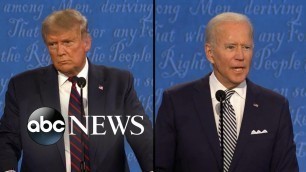 'Biden and Trump face off on health care'