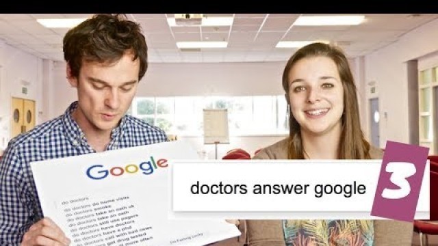 'Do DOCTORS get ill more often?! We answer top GOOGLE searches about doctors | Ep 3'