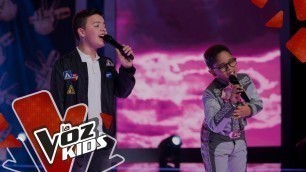 'Juanse Laverde y Leumas cantan Jaque Mate | Yatra y Sus Amigos | La Voz Kids Colombia 2019'